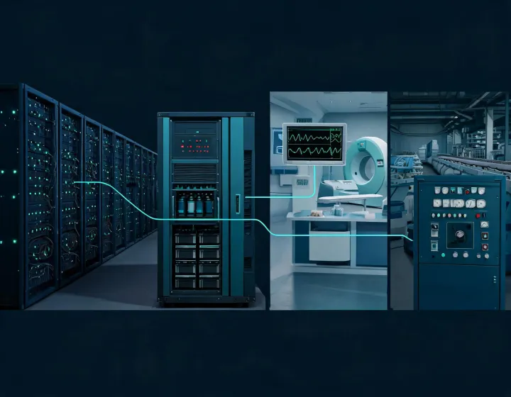 Critical power applications across data center healthcare and factory operations